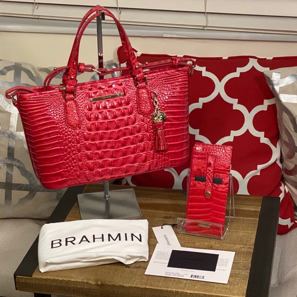 Brahmin Handbags - Ribbon Mini Asher & Wallet